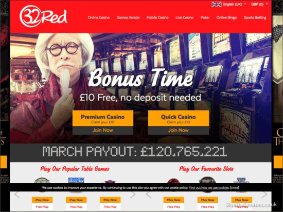 32red mobile casino bonus