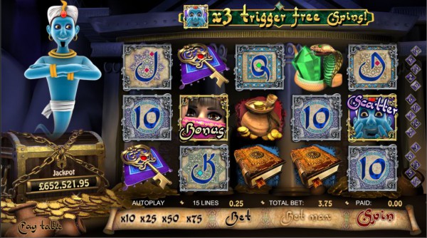 Millionaire Genie is 888 casinos most popular slot for cash players
