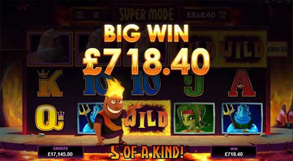Hot as Hades Slot features a Free Spins Super Mode
