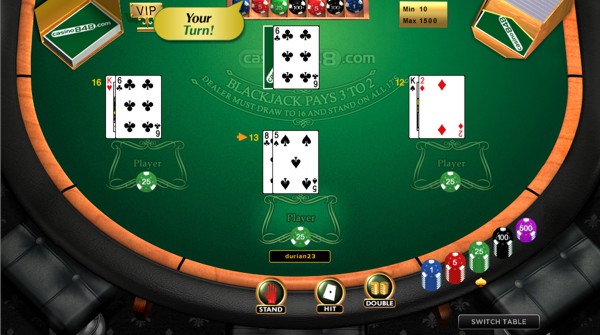 Play the Dragonfish Blackjack Decks at Shanghai Spins