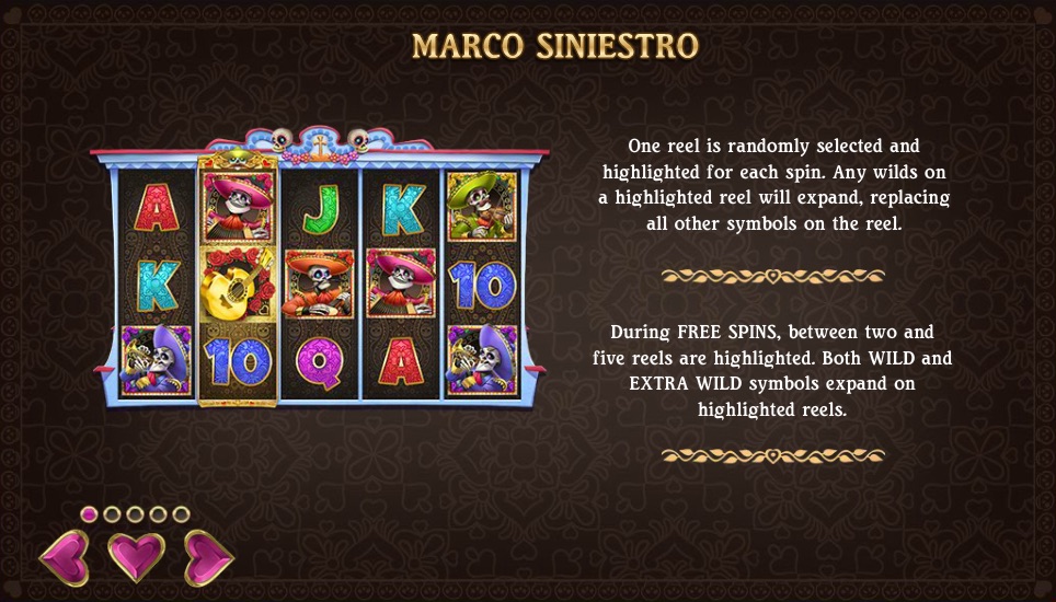 Grim Muerto from Play N Go features the popular Free Spins Bonus