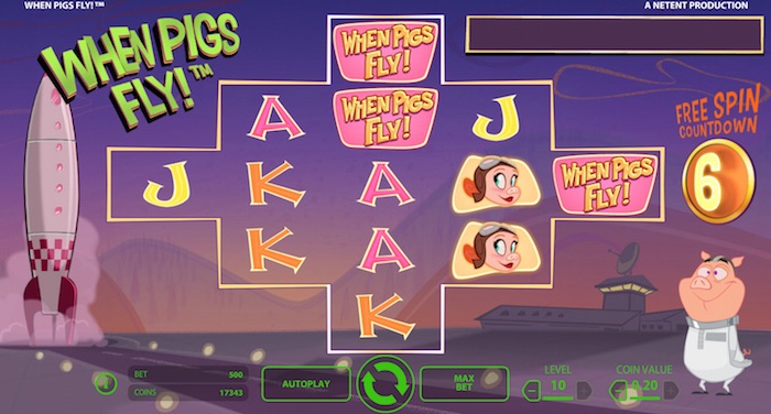 Graphics and Gameplay Screenshot When Pigs Fly