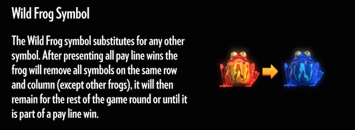 Wild Frog Symbol in Frog Grog Game