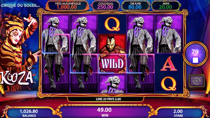 Cirque du Soleil Wild Feature Screenshot