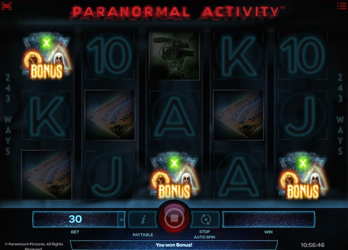 Activate the Free Spins Bonus Wheel with 3 Wild Symbols