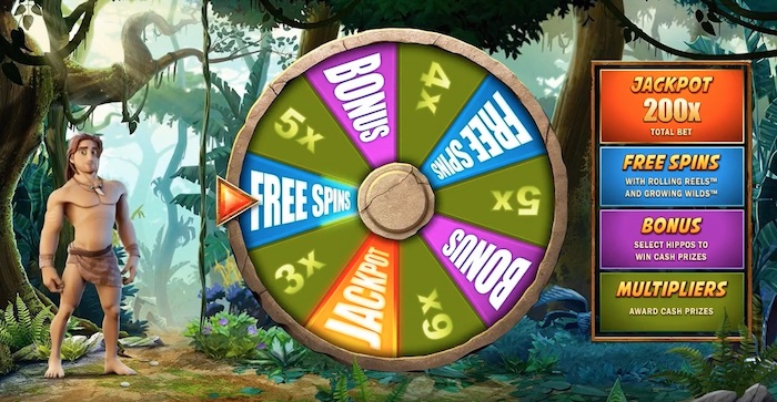 Free Spins Bonus Wheel
