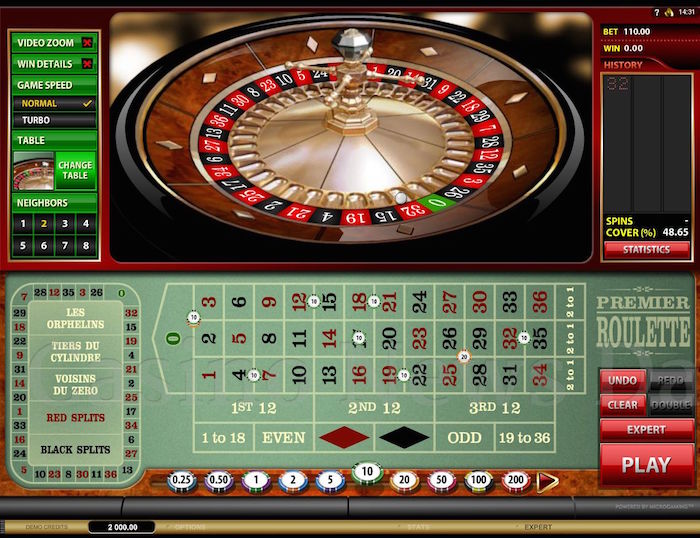Mad About Slots Premier Roulette Screenshot