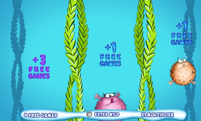 Playtech includes Free Game Bonus in Wacky Waters Online Slot