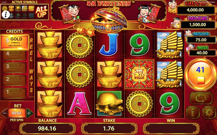 Bally Tech 88 Fortunes Slot | Full UK Review and Best Slot ...