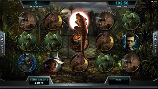 Screenshot of Jurrasic Park