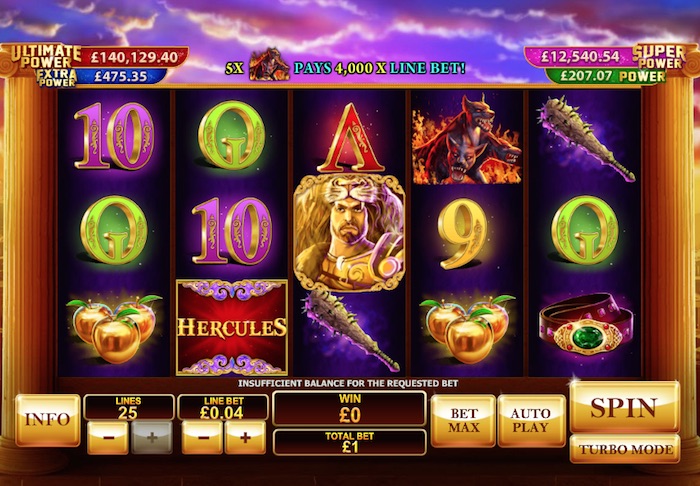 Mobile Slot Prince of Olympus