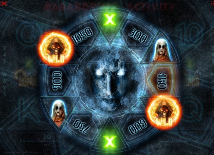 Free Spins Bonus for Paranormal Activity Slot