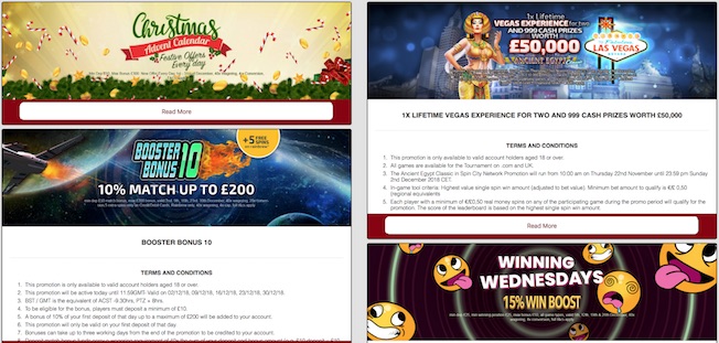 Nektan casino sites run some of the best promotions and bonuses for players