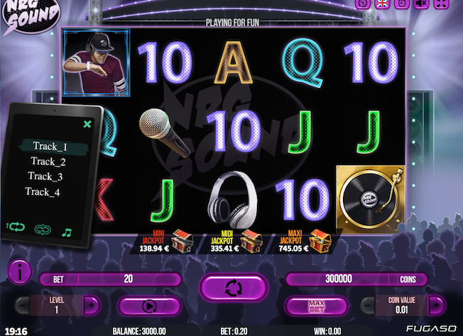 RNG Sound Slot Machine Graphics