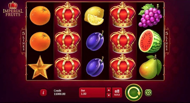 Playson popular slot Imperial Fruits