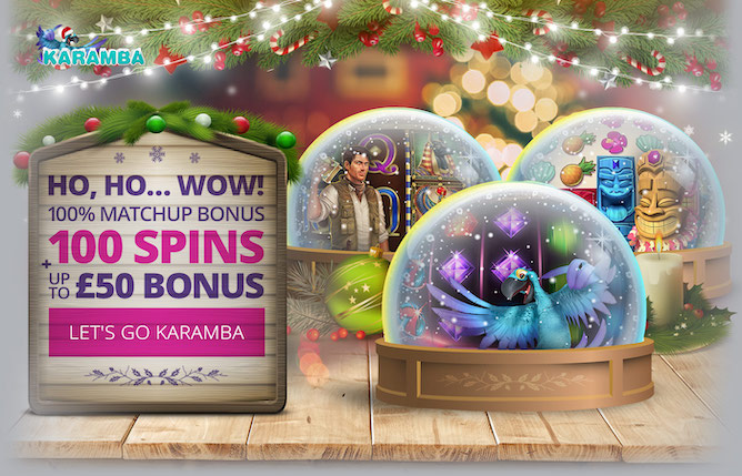 Karamba Christmas Special Welcome Bonus