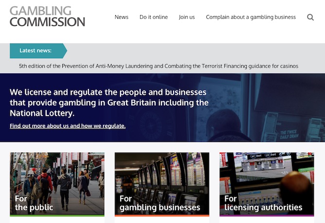 The UK Gambling Commission regulates UK licensed online casino sites