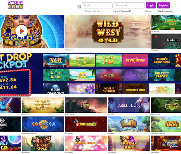 Watch My Spin Casino Nektan Screenshot 2022