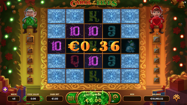 Yggdrasil Gaming Carol of the Elves December Slot Release