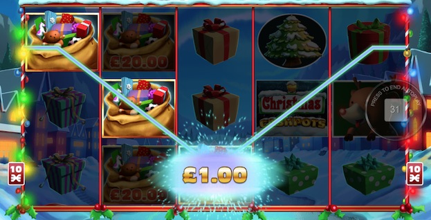 Christmas Cash Pots Slot Inspired Gaming