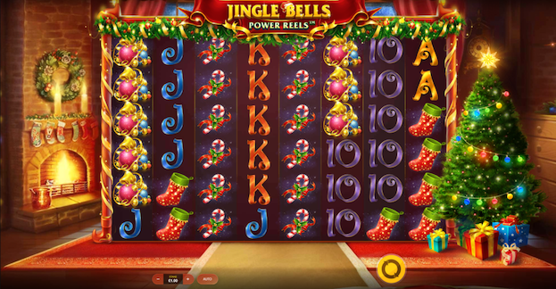 Red Tiger Jingle Bells Power Reels