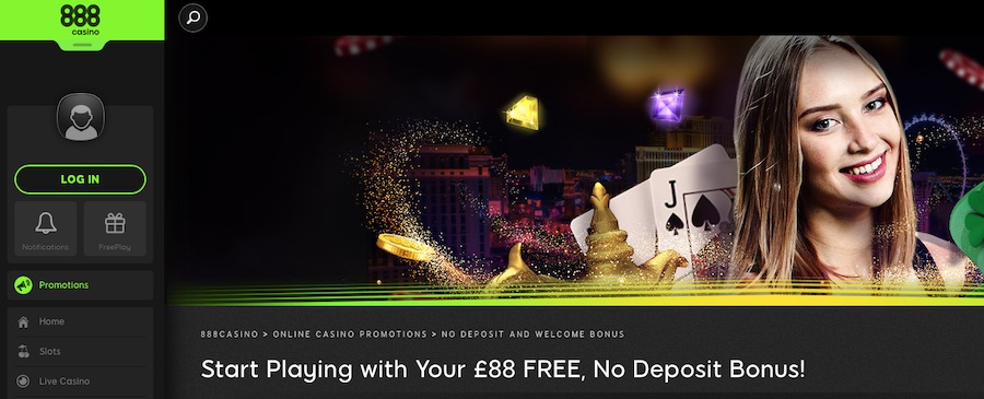 UK slots bonus used by 888 Casino