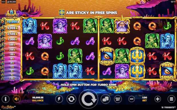 15 Tridents Swift Hits new slot to mrs casino