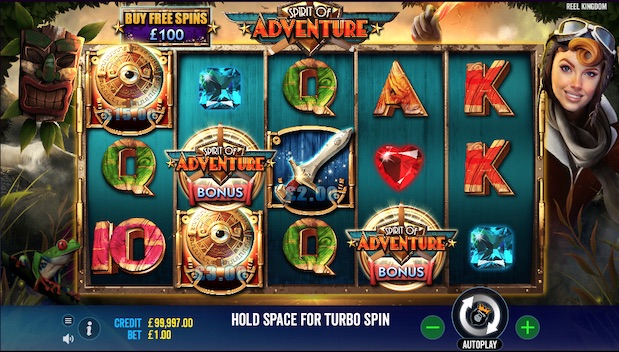 Spirit of Adventure online slot