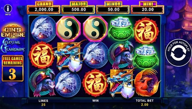 Qin's Empire Celestial Guardians online slot