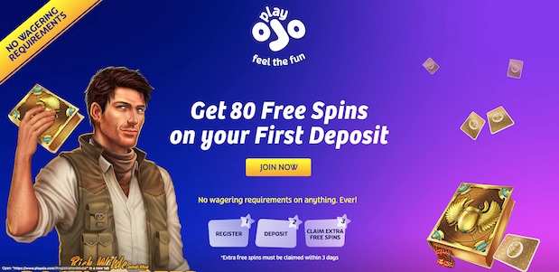 Play Ojo Online Casino Review Screenshot