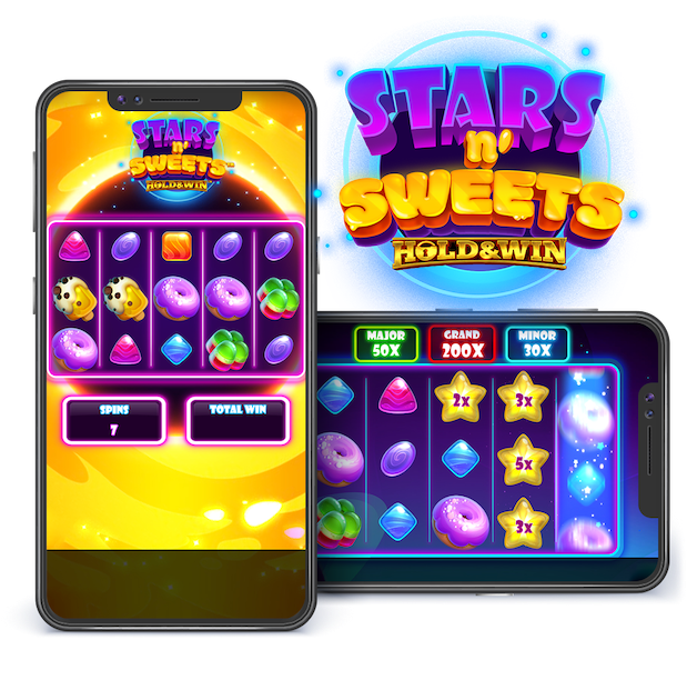 Stars and Sweets Hold and Win Slots
